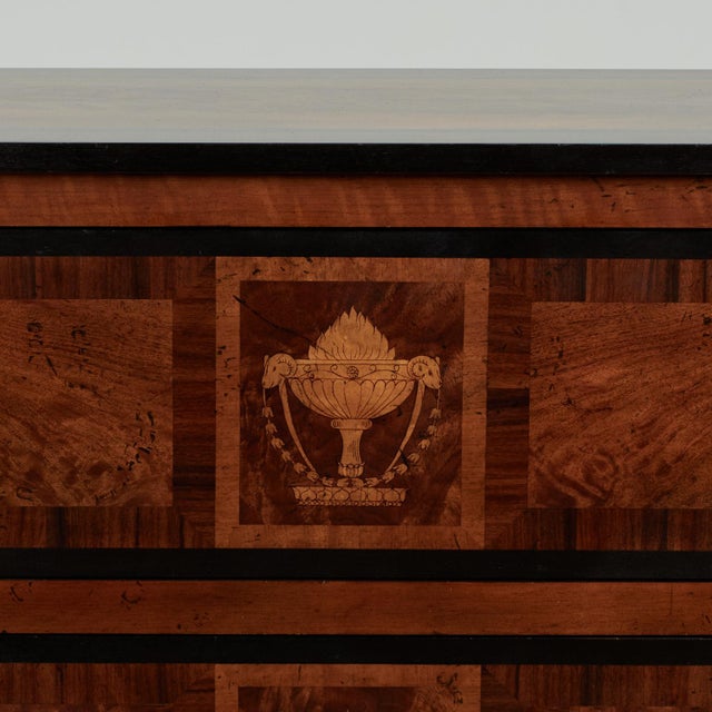 Neoclassical Inlaid Commode or Chest by Lillian August For Sale - Image 4 of 17