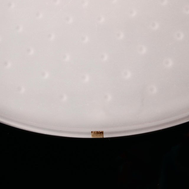 Metal and Glass Ceiling Lamp For Sale - Image 15 of 18