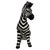 Seated Glazed Ceramic Zebra Sculpture, Bassano, 2000s For Sale - Image 11 of 11