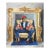 A Figure in a Frame - Figurative Surrealist Portrait Painting Original Artwork by Iqi Qoror For Sale