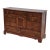 1990s Vaughan Early American Colonial Revival Cherry Chest of Drawers Dresser Bureau W/ Door & 11-Drawers For Sale