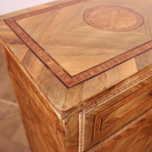Italian Walnut and Marquetry Bedside Cabinets For Sale - Image 18 of 18