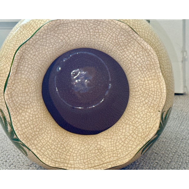 Vintage Palm Beach Chic Vase For Sale - Image 10 of 10