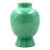 Paul Millet, Art Deco Green Ceramic Vase, Sevres France 1930s For Sale