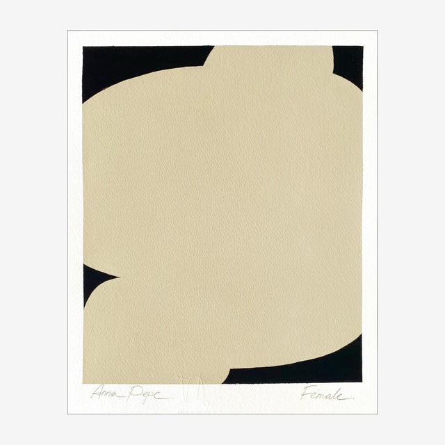 "Female" (2026) Original collectible painting. Hand signed and embossed by artist Anna Pepe. Work dimensions: 8.3”x10.2”...
