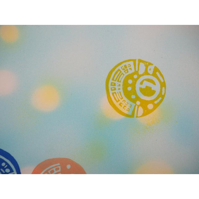 Seund Ja Rhee, Star Composition, 2004, Lithograph For Sale - Image 3 of 7