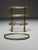 Gold Bar Cart in Brass and Glass from Maison Jansen, France, 1960s For Sale - Image 8 of 11