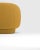 Hug Sofa in Boucle Mustard by Ferrianisbolgi For Sale - Image 4 of 5