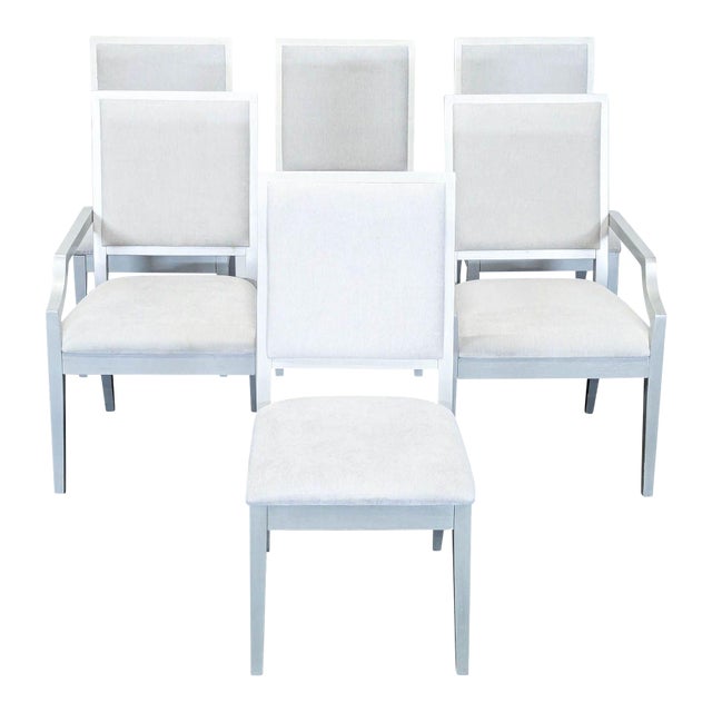 Set of Six Legacy Classic Furniture Rachael Ray Cinema Collection Dining Chairs For Sale