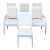 Set of Six Rachael Ray Cinema Collection Dining Chairs by Legacy Classic Furniture For Sale