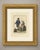 This is an original antique copper engraving with hand coloring, plate no. 22 of maaskamp's series on dutch dress and...