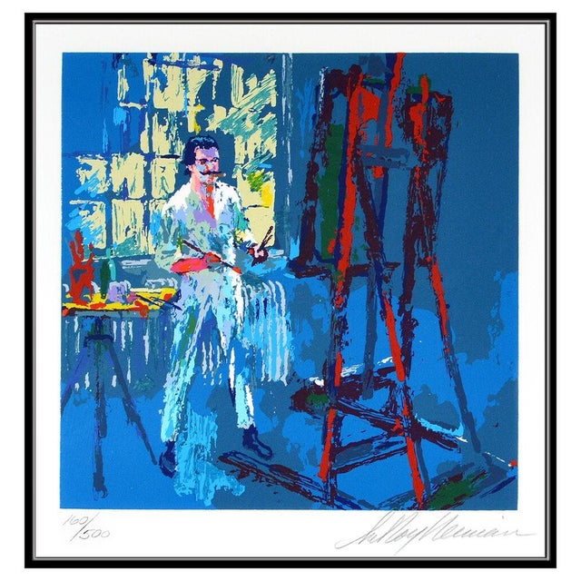Message us to inquire about custom framing options! (Included for free with every purchase) The artwork here, "Artist Self...