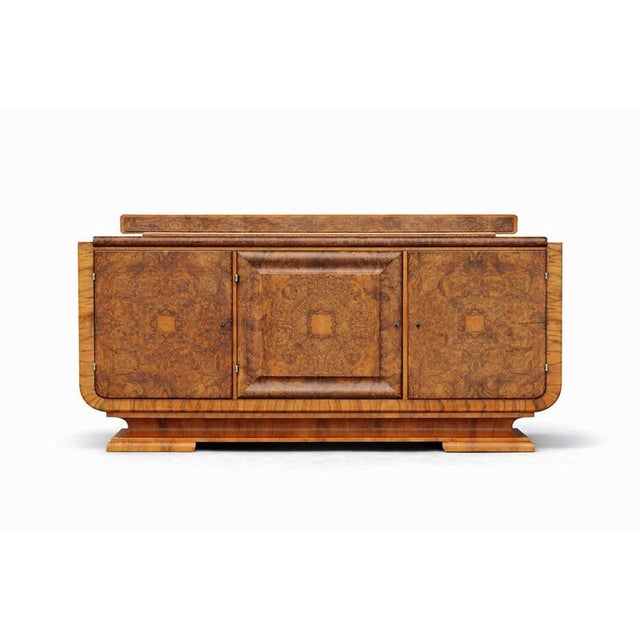 Vintage Art Deco Credenza by J. Halabala for Up Závody, Czech, 1920s For Sale - Image 12 of 18