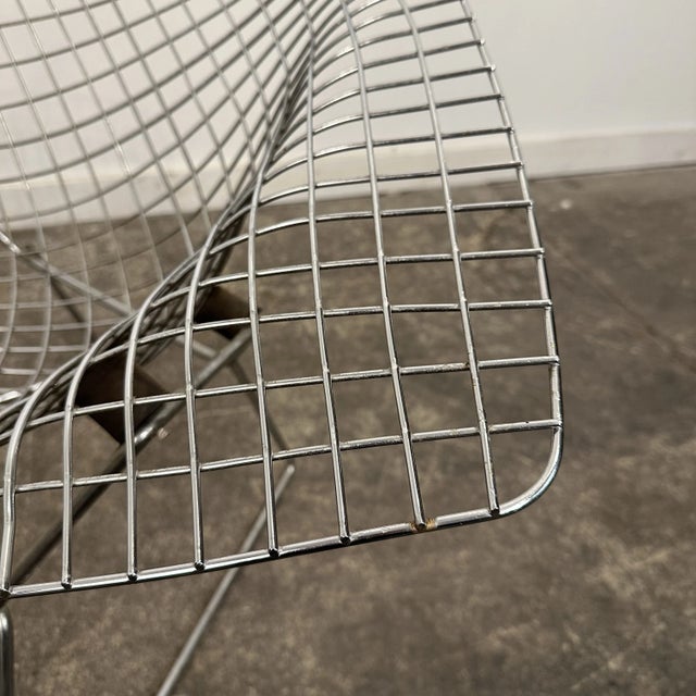 Gemstone Mid Century Modern Large Wide Diamond Bertoia Chair For Sale - Image 7 of 12