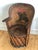 Mexican Equipale Folk Art Chair With Hand-Painted Bullfight Scene 1930s For Sale - Image 4 of 12