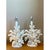 This pair of vintage table lamps pairs sculptural plaster forms with an array of natural shells — conch, spiral, and...