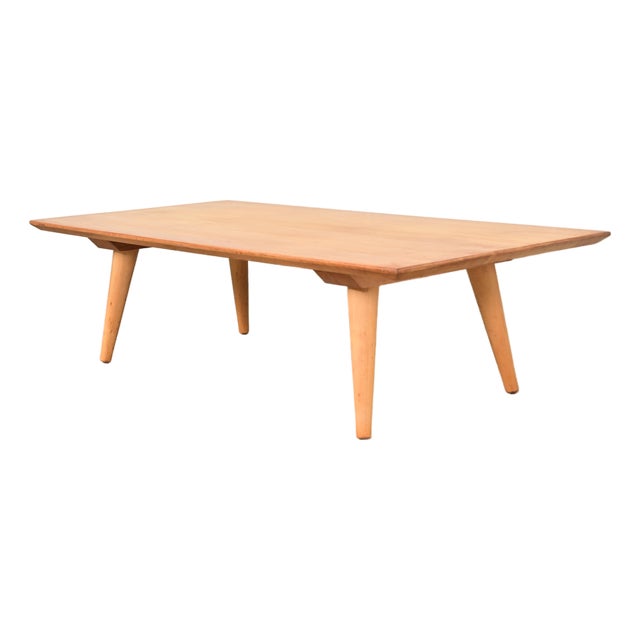 Paul McCobb Planner Group Solid Maple Coffee Table, 1950s For Sale