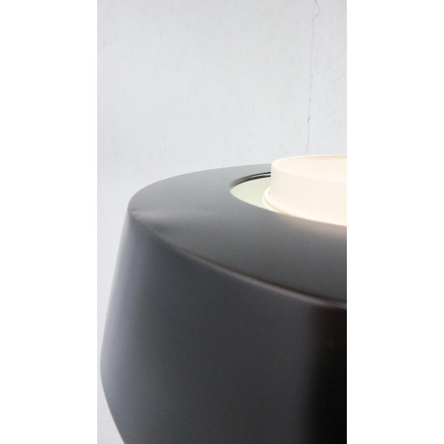 Black ST 7128 Floor Lamp by Niek Hiemstra for Evolux, Netherlands, 1950s For Sale - Image 8 of 18