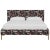 This low profile fully upholstered platform bed is a perfect piece for anyone looking to add a modern statement piece to...