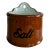Antique Stoneware Hanging Salt Box For Sale