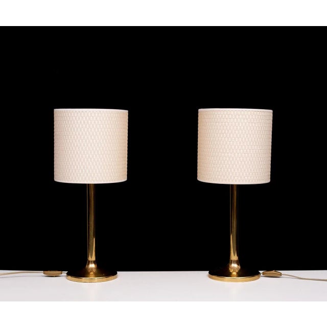Brass Table Lamps from Sölken Leuchten, Germany, 1970s, Set of 2 For Sale - Image 6 of 10
