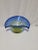 Blue Vintage Archimede Seguso Attributed Art Glass Clamshell For Sale - Image 8 of 12