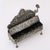 Baroque 19th Century Hand-Worked Repoussé Sterling Oil Lamp Footed Menorah For Sale - Image 10 of 18