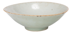 Chinese Celadon Rice Bowl, C. 1850