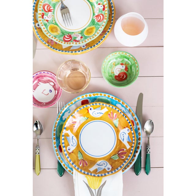 VIETRI VIETRI Campagna Porco Pig Salad Plate For Sale - Image 4 of 8