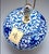 2010s Ralph Lauren Blue & White Porcelain Lamp – 25" Tall For Sale - Image 5 of 11
