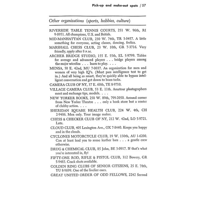 "New York Unexpurgated" 1966 Petronius (Pseudonym) For Sale - Image 10 of 10