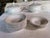Vintage Sears Federalist White Ironstone Dinnerware Set - (Complete Service for 8 and Serving Pieces) Bonus Free Crystal Wine Glasses - 81 Pieces For Sale - Image 15 of 18