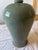 Traditional Authentic Simon Pearce Belmont Pottery Lamp in Crackle Celadon (Includes Empire Shade) For Sale - Image 3 of 3