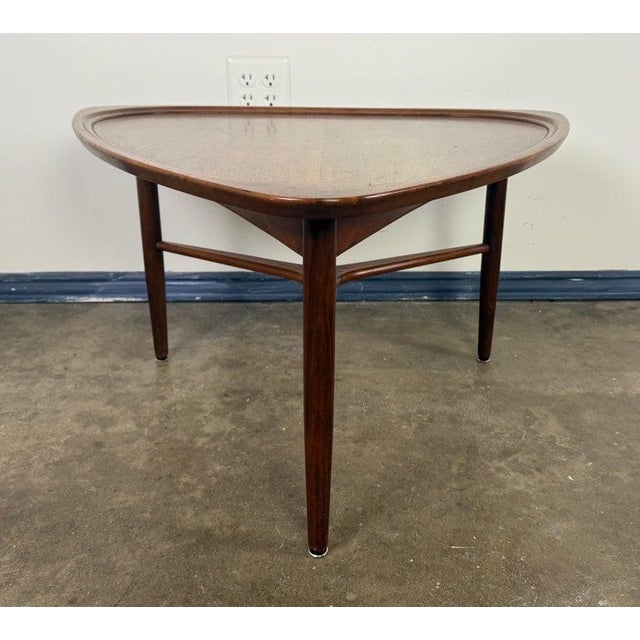 1950s Sculptural Walnut Coffee Table, Danish Modern, 1950s Design For Sale - Image 5 of 17