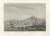 Lebreton, Veracruz Port and Volcano Panorama, 1867, Engraving For Sale