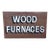 Hand Painted Advertising Metal Sign Wood Furnaces For Sale