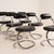 Metal Vintage Cobra Dining Chairs by Giotto Stoppino, 1970s, Set of 6 For Sale - Image 7 of 8