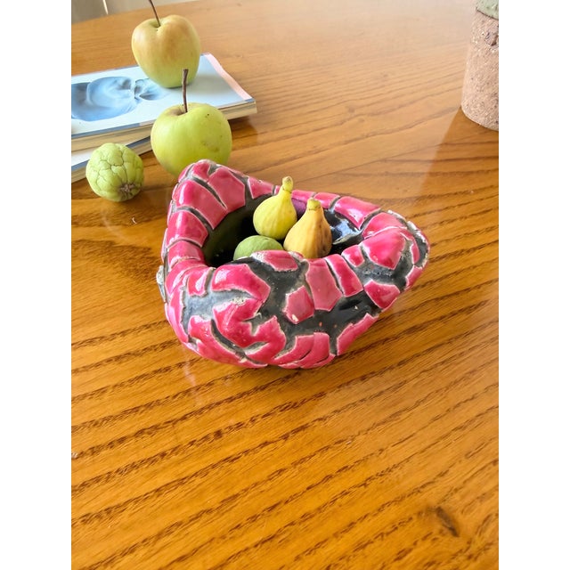 Pink Fat Lava Style Ashtray from Vallauris, 1960s For Sale - Image 6 of 18