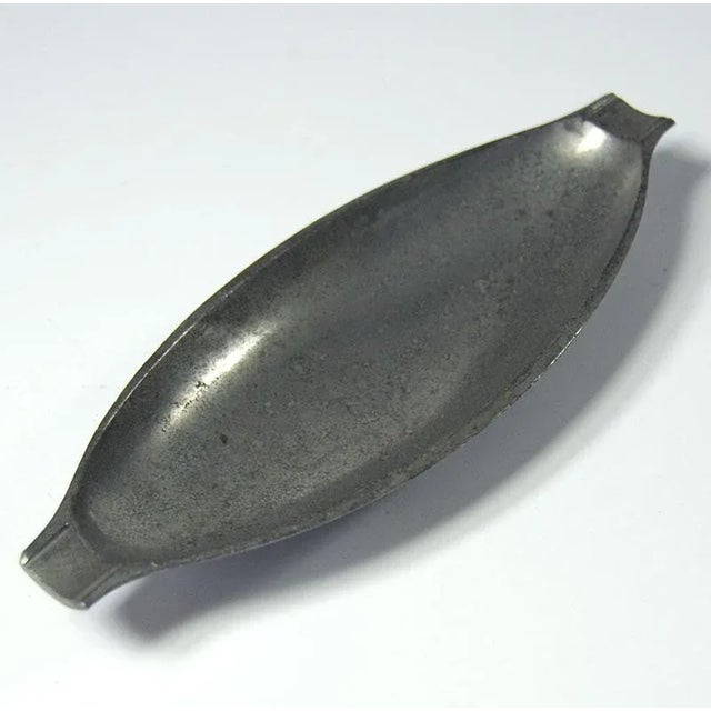 Small Art Deco Pewter Dishes by Just Andersen, 1930s, Set of 3 For Sale - Image 3 of 13