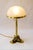 Late 19th Century Antique Table Lamp with Glass Shade, 1890s For Sale - Image 5 of 13