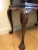 Early 20th Century Early 20th C. English Stone Marble Table Carved Tiger Oak For Sale - Image 5 of 9