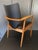 Vintage Scandinavian Teak and Faux Leather Armchair, 1960s For Sale - Image 12 of 18