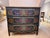 Antique Tuscan Painted with Parcel Gilt Three Drawers Commode For Sale - Image 5 of 18