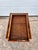 French 19th Century Louis XVI Mahogany Leather Top Side Table For Sale - Image 9 of 12