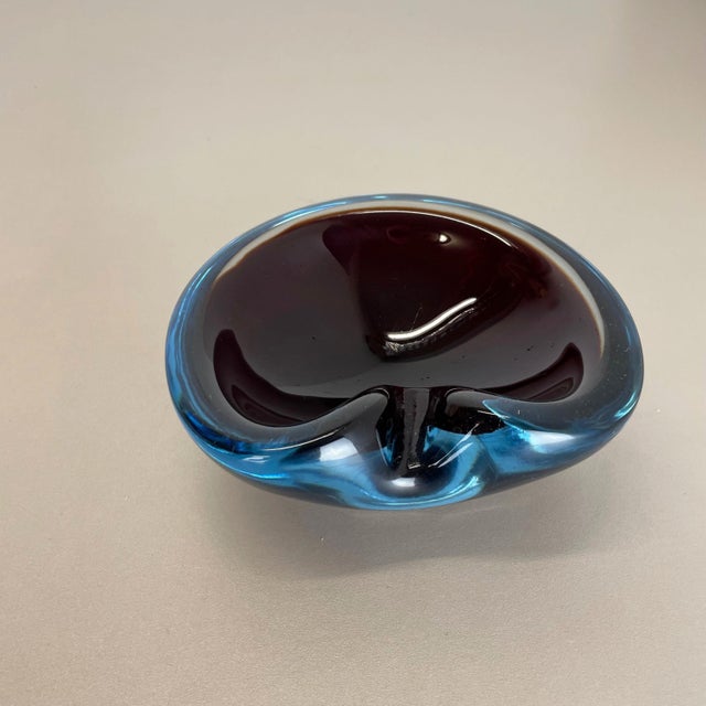 Large Murano Glass Ashtray, Italy, 1970s For Sale - Image 13 of 18