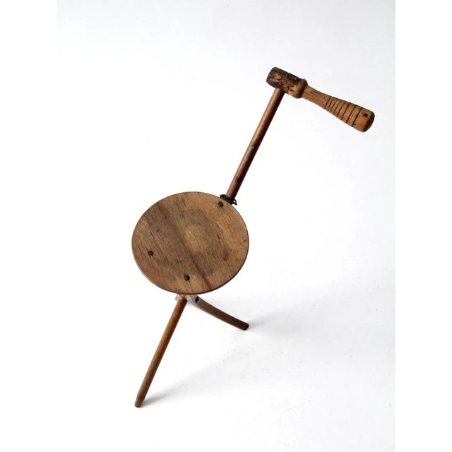 Farmhouse Vintage Stafford-Johnson Walking Stick Stool For Sale - Image 3 of 13