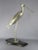 Italian Modern Steel Heron Bird Sculpture, 1980s For Sale - Image 11 of 11