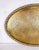 Wood Midcentury Modern Brass Tray Table With Base For Sale - Image 7 of 15