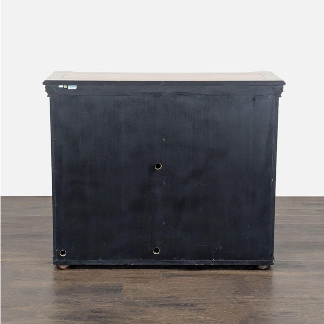 Two Door Cabinet With Metal Accents For Sale In San Francisco - Image 6 of 9