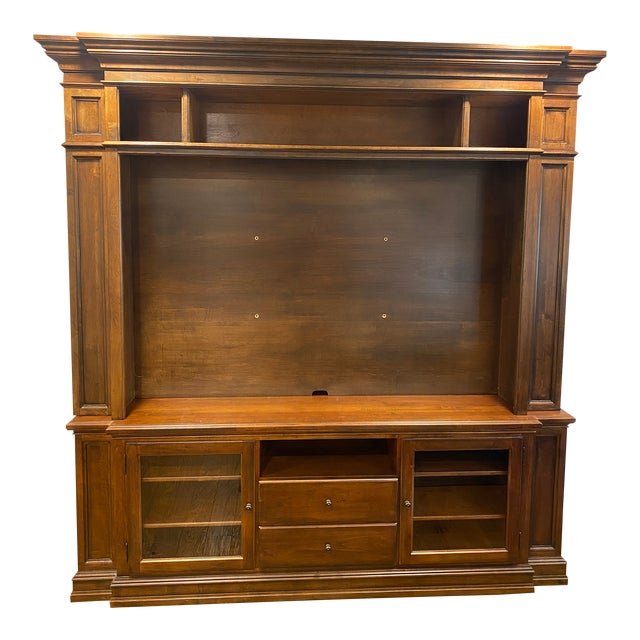 Classic Style Entertainment Center / Ethan Allen Chairish